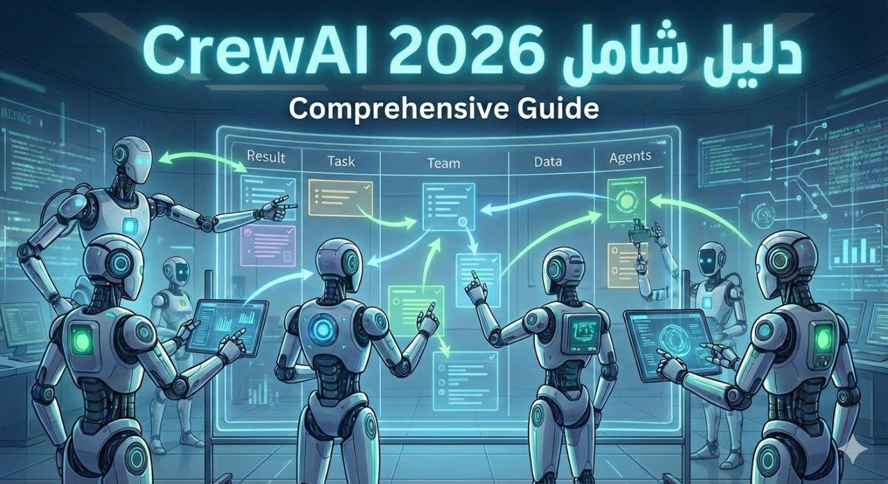 دليل CrewAI الشامل 2026: بناء فرق وكلاء AI متعاونة خطوة بخطوة