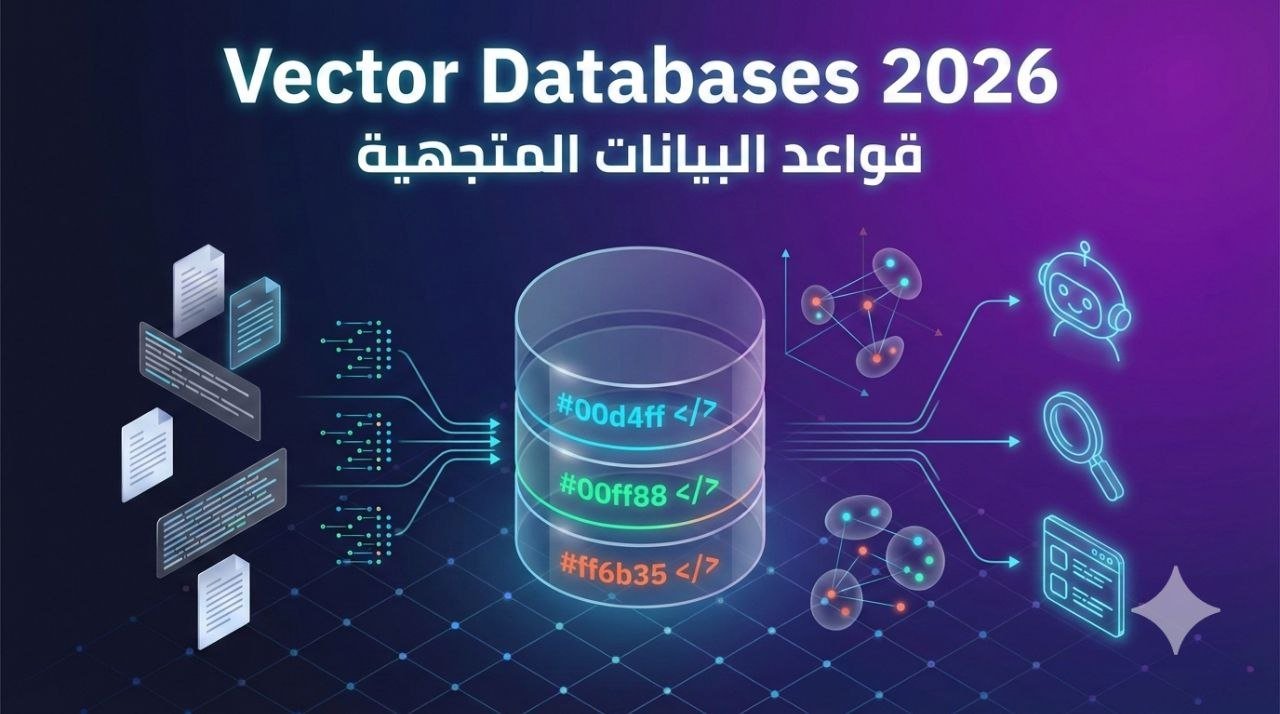 قواعد البيانات المتجهية: الدليل الشامل لفهم Vector Databases في 2026