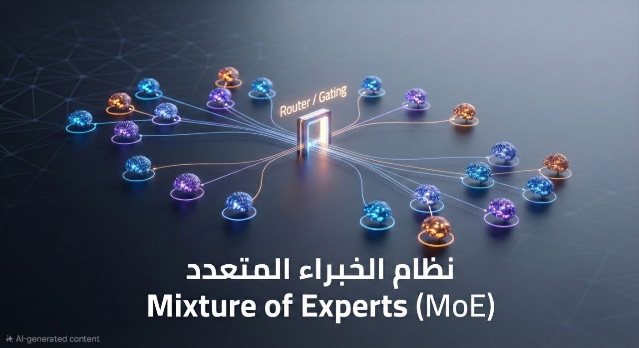 Mixture of Experts (MoE): شرح عملي لكيف تعمل نماذج الخبراء