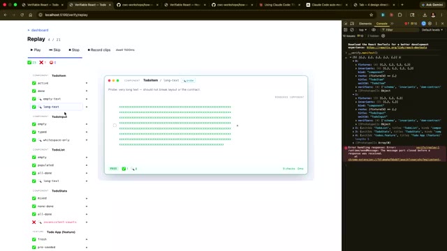 شريحة - Recording verification